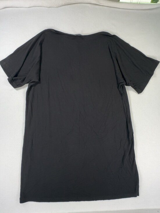 Eileen Fisher Tops - Eileen Fisher Short Sleeve Tunic Top Black Women's Size XL